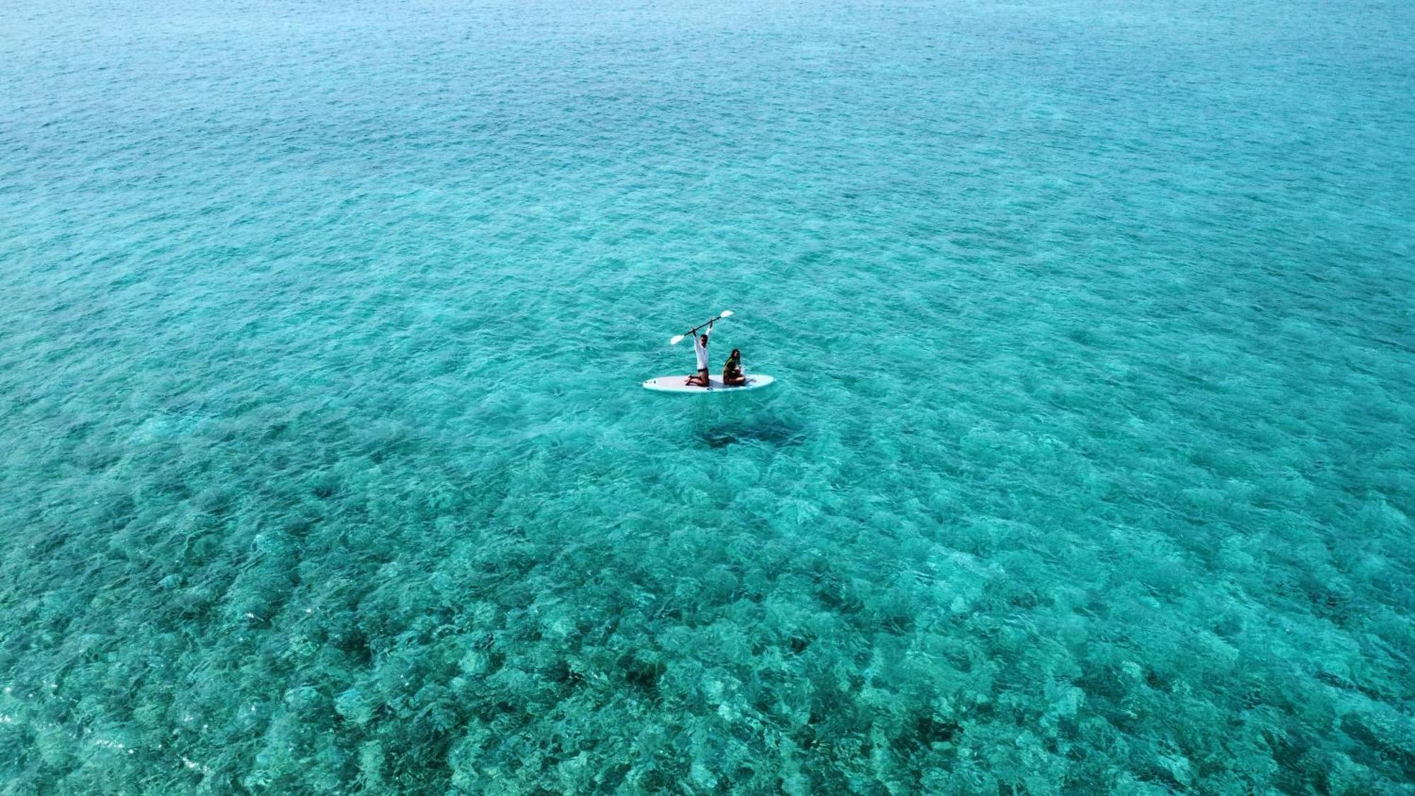 Blue Water Thoddoo Inn Rum bild